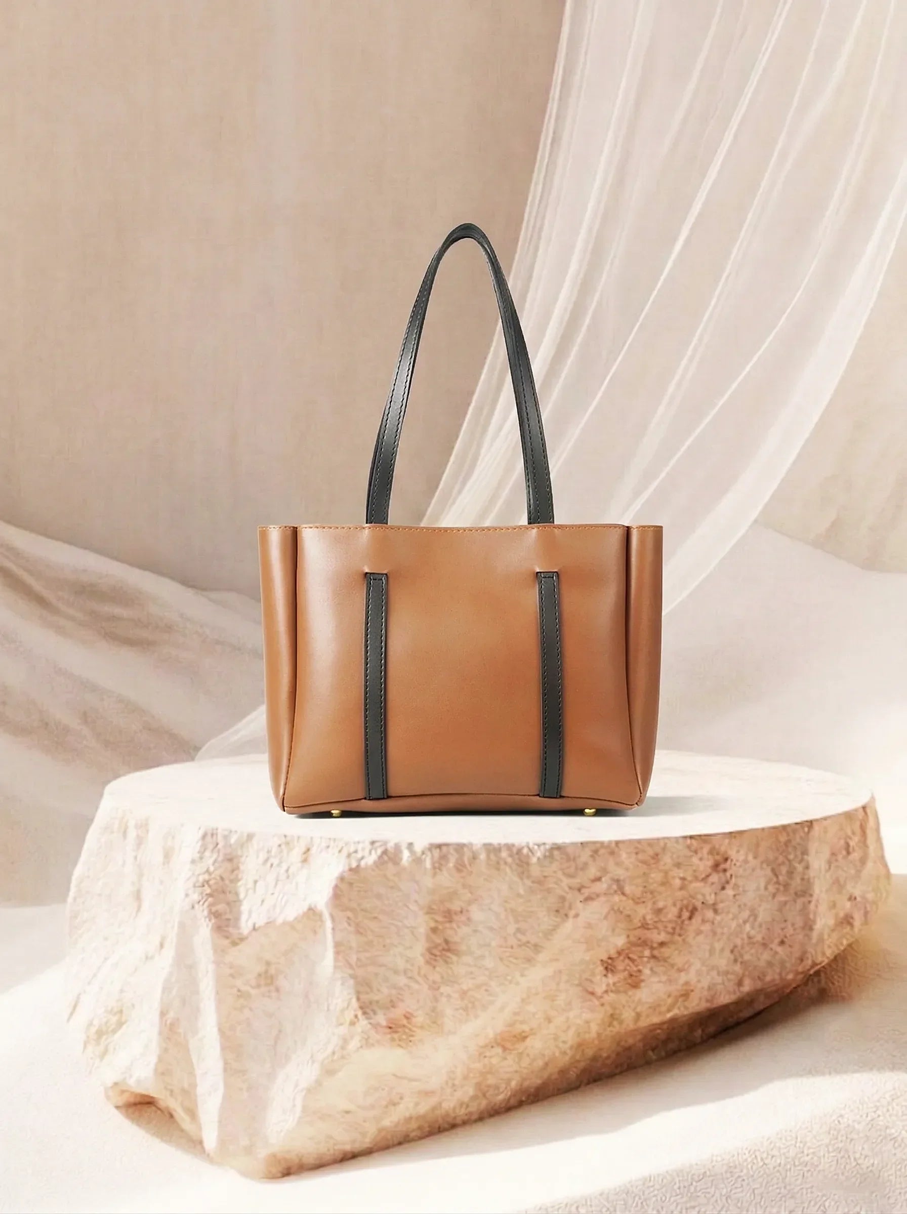 Iris Brown women's tote bag in brown by Bag X
