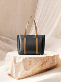 Iris Black women's tote bag in black by Bag X