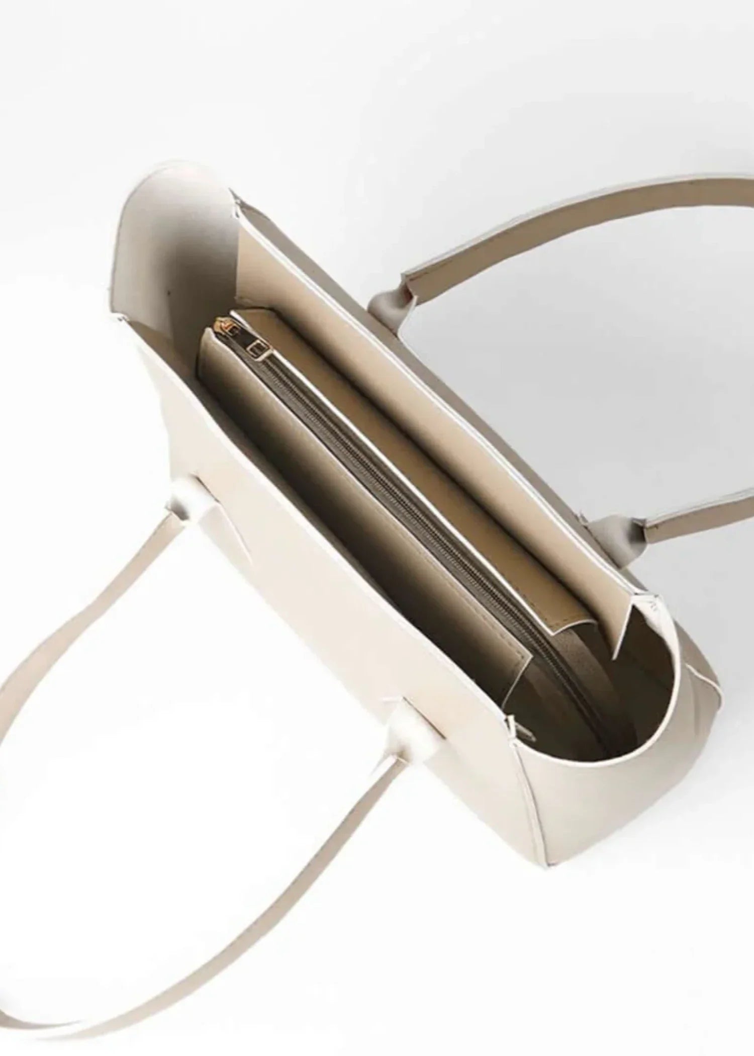 Luna Beige women's shoulder bag in beige by Bag X