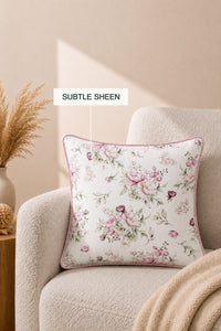 Moonlit Magnolia Sateen Cushion Cover – view 3