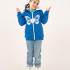 Girls Blue Fleece Jacket