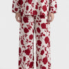 Printed Wide Leg  Trouser