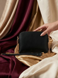 Flexi Mini Black women's crossbody bag in black by Bag X