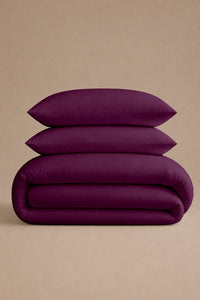 T200 Plum Duvet Cover Set