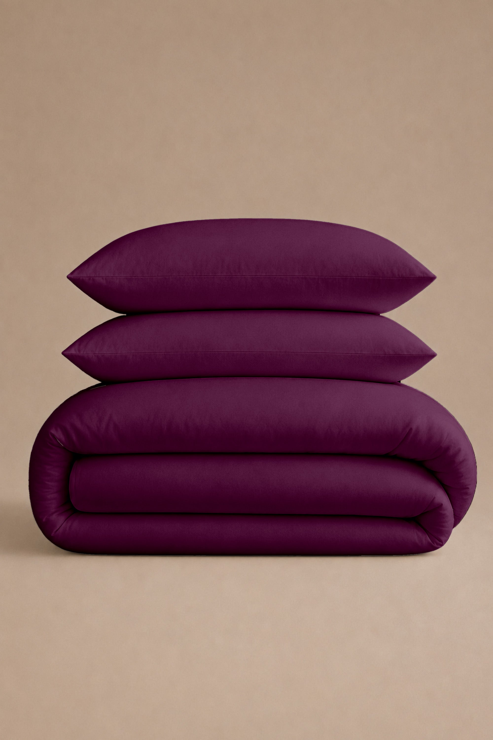 T200 Plum Duvet Cover Set