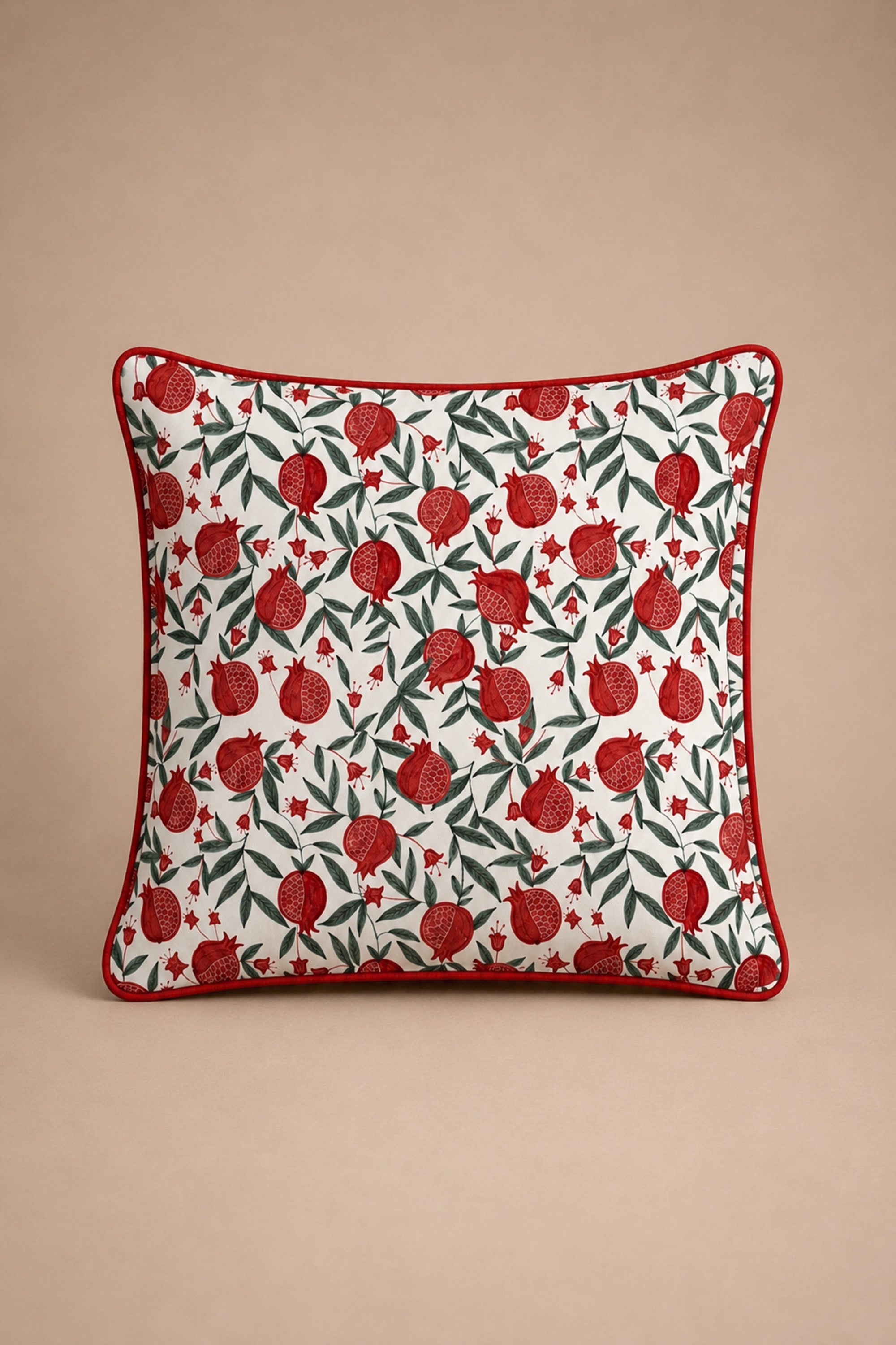 Pomme Noir Sateen Cushion Cover