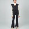 Ladies V-Neck Sleeveless Sweater