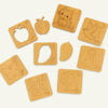 38 Urdu Piece Wooden Coloring Stencils [MF-109]