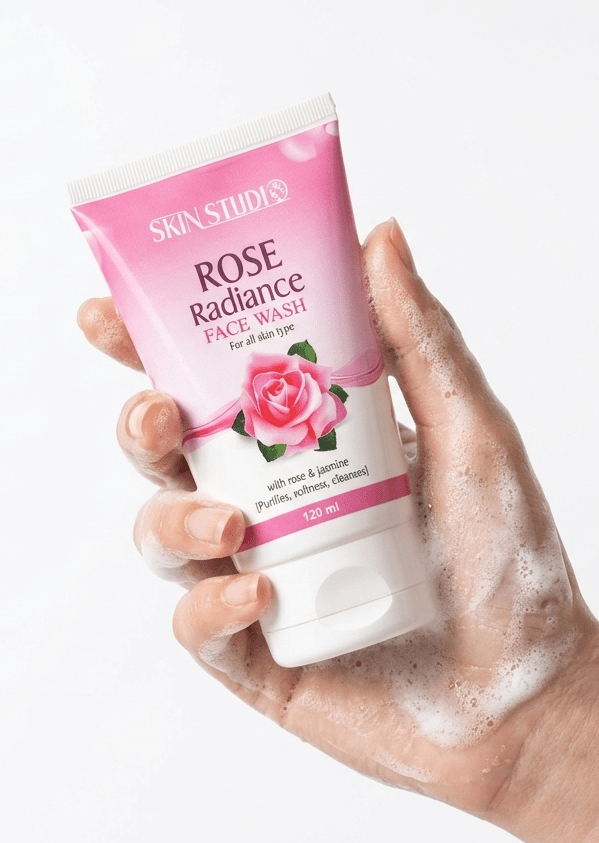 Rose Radiance Face Wash - Skin Studio