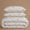 Sky Aura Percale Duvet Cover set