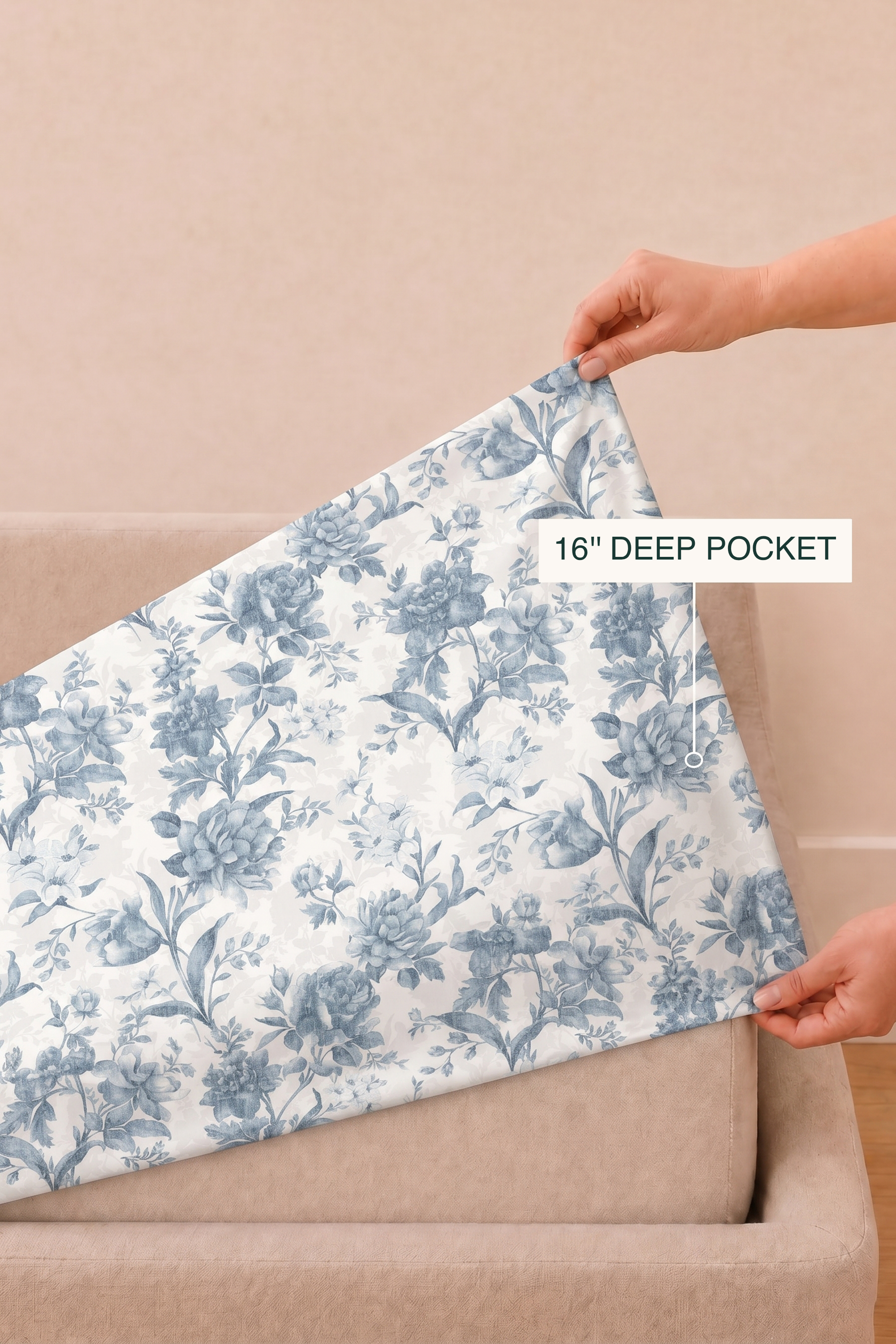 Skyfall Sateen Bed Sheet Set – view 5