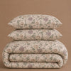 Soft Brocade Percale Duvet Cover set